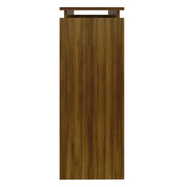 vidaXL Τραπέζι Κονσόλα Καφέ Δρυς 102x30x80cm Επεξεργασμένο Ξύλο 1 τεμ.