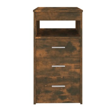 vidaXL Συρταριέρα Καπνιστή Δρυς 40x50x76cm από Επεξεργασμένο Ξύλο 1 τεμ.