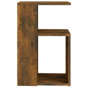 vidaXL Τραπέζι Βοηθητικό Καπνιστή Δρυς 36x30x56cm Επεξεργασμένο Ξύλο 1 τεμ.