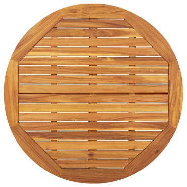 vidaXL Τραπέζι Κήπου 85x85x75cm από Μασίφ Ξύλο Ακακίας 1 τεμ.
