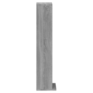 vidaXL Έπιπλο για CD Γκρι Sonoma 21x20x88cm από Επεξεργασμένο Ξύλο 1 τεμ.