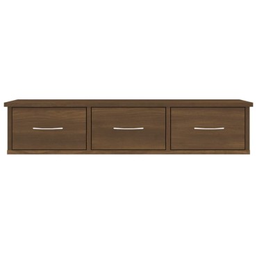 vidaXL Ντουλάπι Τοίχου Καφέ Δρυς 88x26x18,5cm Επεξεργασμένο Ξύλο 1 τεμ.