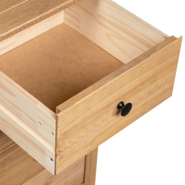 vidaXL Μπουφές 46x40x89cm από Ξύλο Πεύκου Σειρά Panama 1 τεμ.