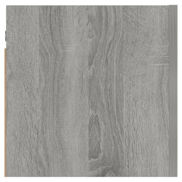 vidaXL Έπιπλο Τηλεόρασης Επιτοίχιο Γκρι Sonoma 30,5x30x30cm