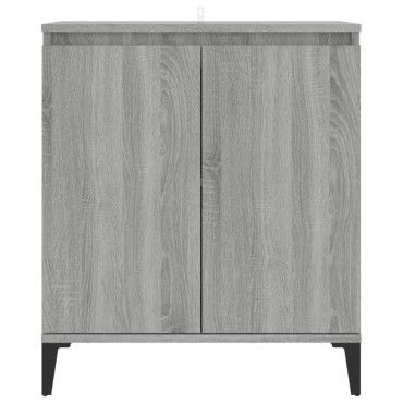 vidaXL Ντουλάπι Γκρι Sonoma 60x35x70cm από Επεξεργασμένο Ξύλο 1 τεμ.