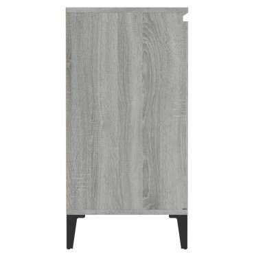 vidaXL Ντουλάπι Γκρι Sonoma 60x35x70cm από Επεξεργασμένο Ξύλο 1 τεμ.