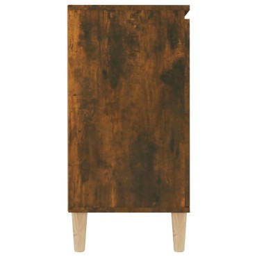 vidaXL Μπουφές Καπνιστή Δρυς 101x35x70cm Επεξεργασμένο Ξύλο 1 τεμ.