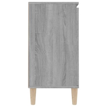 vidaXL Μπουφές Γκρι Sonoma 101x35x70cm από Επεξεργασμένο Ξύλο 1 τεμ.
