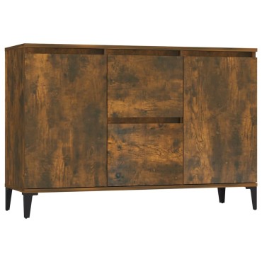 vidaXL Μπουφές Καπνιστή Δρυς 104x35x70cm Επεξεργασμένο Ξύλο 1 τεμ.