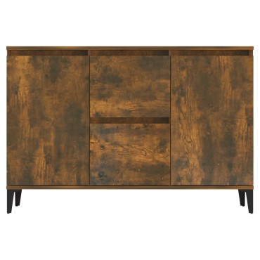 vidaXL Μπουφές Καπνιστή Δρυς 104x35x70cm Επεξεργασμένο Ξύλο 1 τεμ.