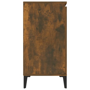 vidaXL Μπουφές Καπνιστή Δρυς 104x35x70cm Επεξεργασμένο Ξύλο 1 τεμ.