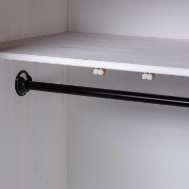vidaXL Ντουλάπα 80x50x171,5cm από Μασίφ Ξύλο Πεύκου Σειρά Panama 1 τεμ.