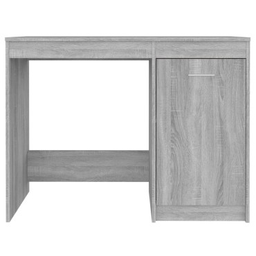 vidaXL Γραφείο Γκρι Sonoma 100x50x76cm από Επεξεργασμένο Ξύλο 1 τεμ.