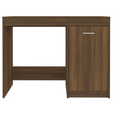 vidaXL Γραφείο Καφέ Δρυς 100x50x76cm από Επεξεργασμένο Ξύλο 1 τεμ.