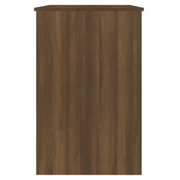 vidaXL Γραφείο Καφέ Δρυς 100x50x76cm από Επεξεργασμένο Ξύλο 1 τεμ.