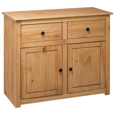 vidaXL Μπουφές 93x40x80cm από Μασίφ Ξύλο Πεύκου Σειρά Panama 1 τεμ.