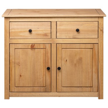 vidaXL Μπουφές 93x40x80cm από Μασίφ Ξύλο Πεύκου Σειρά Panama 1 τεμ.