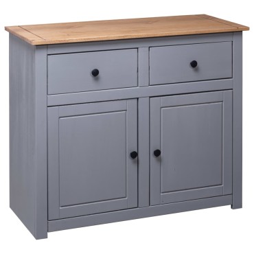 vidaXL Μπουφές 93x40x80cm από Μασίφ Ξύλο Πεύκου Σειρά Panama 1 τεμ.