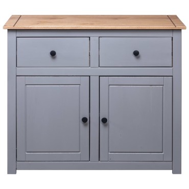 vidaXL Μπουφές 93x40x80cm από Μασίφ Ξύλο Πεύκου Σειρά Panama 1 τεμ.