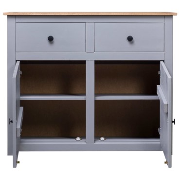 vidaXL Μπουφές 93x40x80cm από Μασίφ Ξύλο Πεύκου Σειρά Panama 1 τεμ.