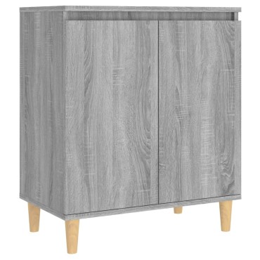vidaXL Ντουλάπι Γκρι Sonoma 60x35x70cm από Επεξεργασμένο Ξύλο 1 τεμ.