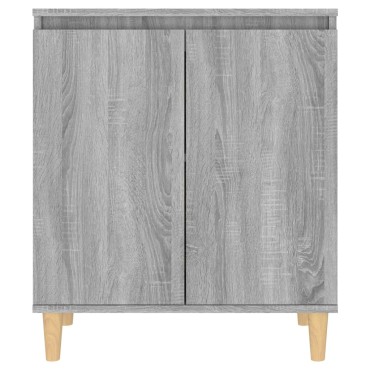 vidaXL Ντουλάπι Γκρι Sonoma 60x35x70cm από Επεξεργασμένο Ξύλο 1 τεμ.