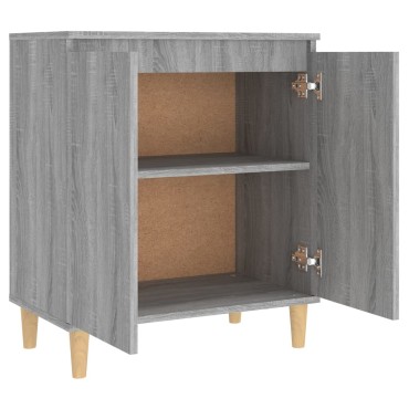 vidaXL Ντουλάπι Γκρι Sonoma 60x35x70cm από Επεξεργασμένο Ξύλο 1 τεμ.