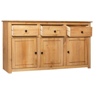 vidaXL Μπουφές 135x40x80cm από Μασίφ Ξύλο Πεύκου Σειρά Panama 1 τεμ.