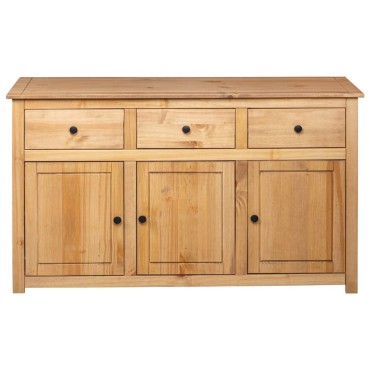 vidaXL Μπουφές 135x40x80cm από Μασίφ Ξύλο Πεύκου Σειρά Panama 1 τεμ.