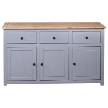 vidaXL Μπουφές 135x40x80cm από Μασίφ Ξύλο Πεύκου Σειρά Panama 1 τεμ.