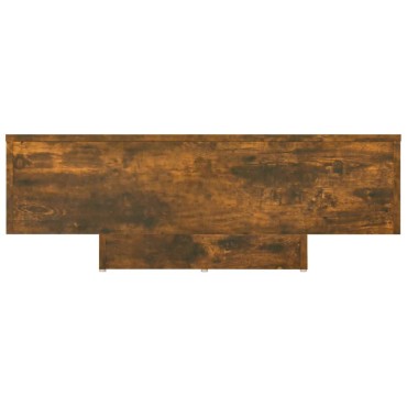 vidaXL Τραπεζάκι Σαλονιού Καπνιστή Δρυς 85x55x31cm Επεξεργασμένο Ξύλο 1 τεμ.