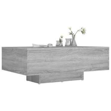 vidaXL Τραπεζάκι Σαλονιού Γκρι Sonoma 85x55x31cm Επεξεργασμένο Ξύλο 1 τεμ.