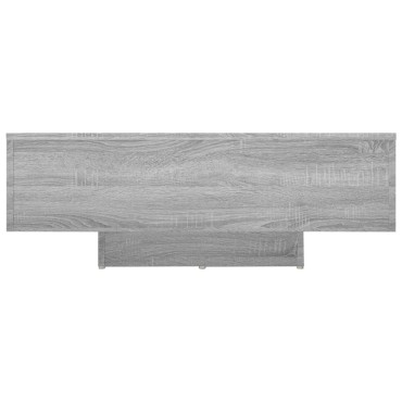 vidaXL Τραπεζάκι Σαλονιού Γκρι Sonoma 85x55x31cm Επεξεργασμένο Ξύλο 1 τεμ.