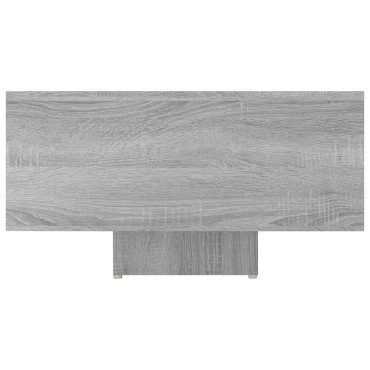 vidaXL Τραπεζάκι Σαλονιού Γκρι Sonoma 85x55x31cm Επεξεργασμένο Ξύλο 1 τεμ.