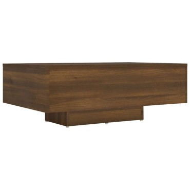 vidaXL Τραπεζάκι Σαλονιού Καφέ Δρυς 85x55x31cm Επεξεργασμένο Ξύλο 1 τεμ.
