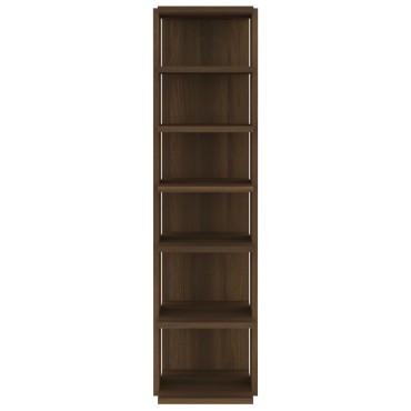 vidaXL Παπουτσοθήκες 2 τεμ. Καφέ Δρυς 27,5x27x102cm Επεξ. Ξύλο