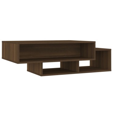 vidaXL Τραπεζάκι Σαλονιού Καφέ Δρυς 105x55x32cm Επεξεργασμένο Ξύλο 1 τεμ.