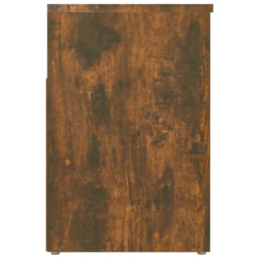 vidaXL Παπουτσοθήκη Καπνιστή Δρυς 60x30x45cm από Επεξεργασμένο Ξύλο