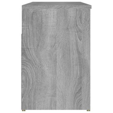 vidaXL Παπουτσοθήκη Γκρι Sonoma 105x30x45cm από Επεξεργασμένο Ξύλο
