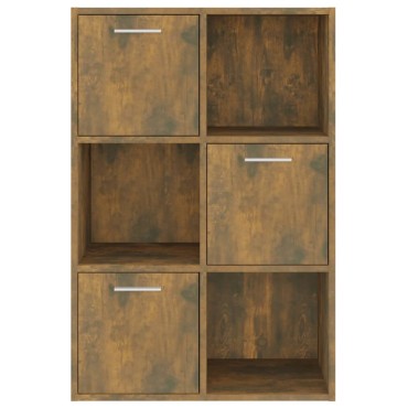 vidaXL Ντουλάπι Αποθήκευσης Καπνιστή Δρυς 60x29,5x90cm 1 τεμ.