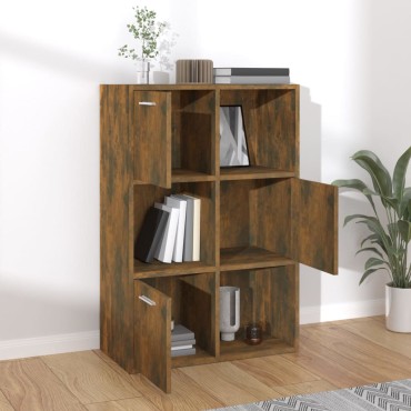 vidaXL Ντουλάπι Αποθήκευσης Καπνιστή Δρυς 60x29,5x90cm 1 τεμ.