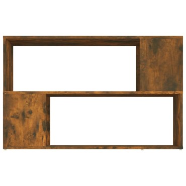 vidaXL Βιβλιοθήκη Καπνιστή Δρυς 100x24x63cm από Επεξεργασμένο Ξύλο 1 τεμ.