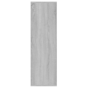 vidaXL Βιβλιοθήκη Γκρι Sonoma 98x29x97,5cm 1 τεμ.