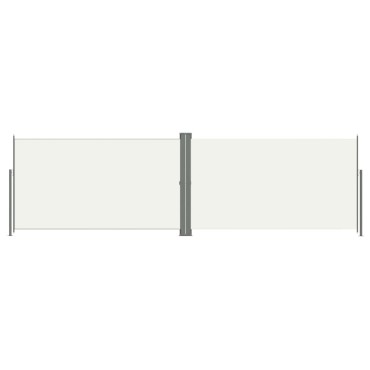 vidaXL Σκίαστρο Πλαϊνό Πτυσσόμενο Κρεμ 160 x 600 εκ.