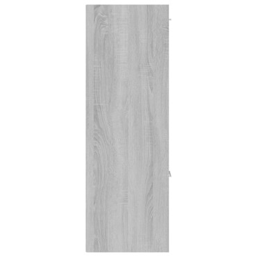 vidaXL Ντουλάπι Αποθήκευσης Γκρι Sonoma 60x29,5x90cm 1 τεμ.