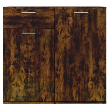 vidaXL Ντουλάπι Καπνιστή Δρυς 80x36x75cm Επεξεργασμένο Ξύλο 1 τεμ.