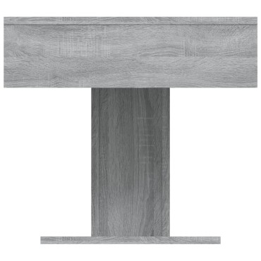 vidaXL Τραπεζάκι Σαλονιού Γκρι Sonoma 96x50x45cm Επεξεργασμένο Ξύλο 1 τεμ.