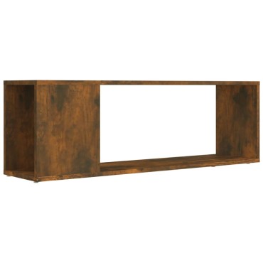 vidaXL Έπιπλο Τηλεόρασης Καπνιστή Δρυς 100x24x32cm από Επεξεργ. Ξύλο