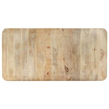 vidaXL Τραπεζαρία 180x90x76cm από Μασίφ Ξύλο Μάνγκο 1 τεμ.