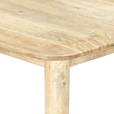 vidaXL Τραπεζαρία 180x90x76cm από Μασίφ Ξύλο Μάνγκο 1 τεμ.